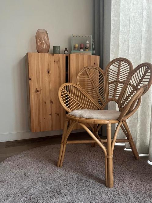 Rotan vlinderstoel | Boho rieten peacock chair, Huis en Inrichting, Stoelen, Zo goed als nieuw, Eén, Riet of Rotan, Overige kleuren