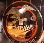MILLER REKLAME SPIEGEL, Ophalen, Gebruikt, Reclamebord