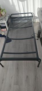 Eenpersoonsbed - Metalen frame gratis, Huis en Inrichting, Slaapkamer | Bedden, Ophalen, Gebruikt, 90 cm, Eenpersoons