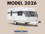Hobby De Luxe 460 SL Modeljaar 2026, Caravans en Kamperen, Caravans, Schokbreker, Hobby, Bedrijf, Treinzit