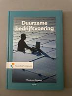 Duurzame Bedrijfsvoering - Theo van Houten, Boeken, Ophalen of Verzenden, Zo goed als nieuw, Management