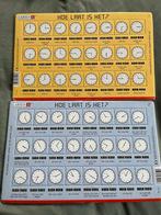 Larsen Puzzels Kloklezen - Leerzaam en Leuk!, Ophalen of Verzenden, 10 tot 50 stukjes, Gebruikt, 4 tot 6 jaar