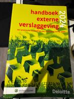 Handboek Externe Verslaggeving 2024, Ophalen of Verzenden, Beta, Zo goed als nieuw, WO