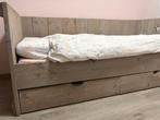 Mooi steigerhouten kinderbed met lades, Ophalen, Gebruikt, Eenpersoons, Steigerhout