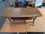 Vintage 70s salontafel, Huis en Inrichting, Gebruikt, Minder dan 50 cm, Rechthoekig, 50 tot 100 cm