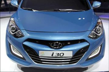 Grille lijst Hyundai i30 2012-2014, U-vorm beschikbaar voor biedingen