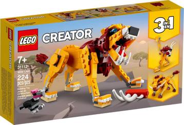 Lego Creator 31112 : Wilde Leeuw (nieuw) beschikbaar voor biedingen