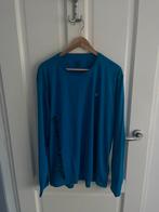 ASICS trainings longsleeve - heren - XL - Lichtblauw, Blauw, Maat 56/58 (XL), Ophalen of Verzenden, Zo goed als nieuw