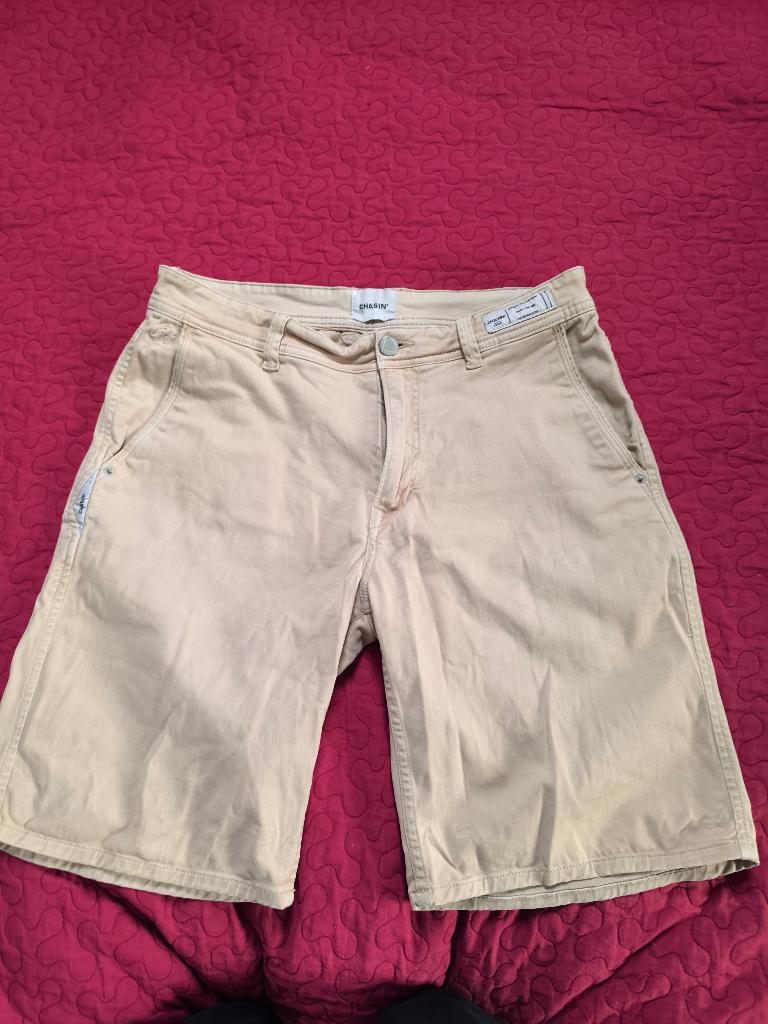 Chasin' Broekje Maat M, Kleding | Heren, Broeken en Pantalons, Chasin, Maat 48/50 (M), Beige, Ophalen of Verzenden