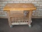 werkbank knutseltafel   90 x 75 cm  verrijdbaar, Ophalen, Gebruikt, 70 tot 120 cm