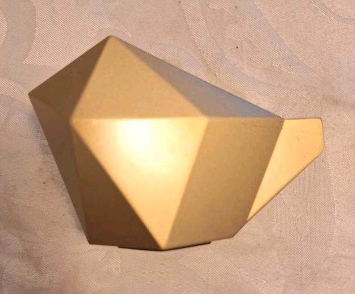 Bijzondere gouden geometrische vogeltje, Antiek en Kunst, Ophalen