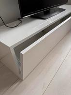 Witte TV Meubel - Modern Design, Ophalen, Overige materialen, 100 tot 150 cm, Zo goed als nieuw