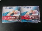 8 Philips DVD+RW, Computers en Software, Beschrijfbare discs, Nieuw, Philips, Dvd, Ophalen of Verzenden