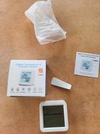 Zigbee Temperatuur- en Vochtigheidssensor, Detector, Sensor of Melder, Nieuw, Ophalen of Verzenden, Overige soorten