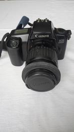 Fotocamera Canon EOS 1000F, Flitser, cameratas, Audio, Tv en Foto, Fotocamera's Analoog, Ophalen of Verzenden, Gebruikt, Spiegelreflex