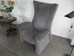 Gratis:  Fauteuil met verstelbare rugleuning, Huis en Inrichting, Fauteuils, Ophalen, Hout, 75 tot 100 cm, Zo goed als nieuw