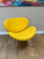 Gele fauteuil design gebaseerd op Artifort Orange Slice, Huis en Inrichting, Fauteuils, Ophalen, Design, 75 tot 100 cm, Zo goed als nieuw