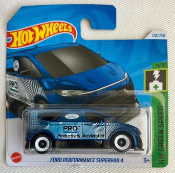 Hot Wheels Ford Performance Supervan 4 Hotwheels blauw beschikbaar voor biedingen