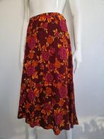 King Louie midi rok. Maat 40, Bloemenprint., Maat 38/40 (M), Overige kleuren, Nijmegen, Verhip-vintage.nl