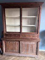 158 cm breed, 215 cm hoog, Huis en Inrichting, Kasten | Buffetkasten, Ophalen, Gebruikt, 25 tot 50 cm, 200 cm of meer