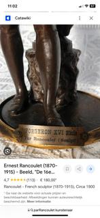 Antiek Bronzen Beeld, Ophalen of Verzenden