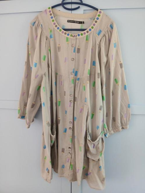 Gudrun Sjoden kunstenaarsblouse maat L, Kleding | Dames, Grote Maten, Zo goed als nieuw, Blouse of Tuniek, Ophalen of Verzenden