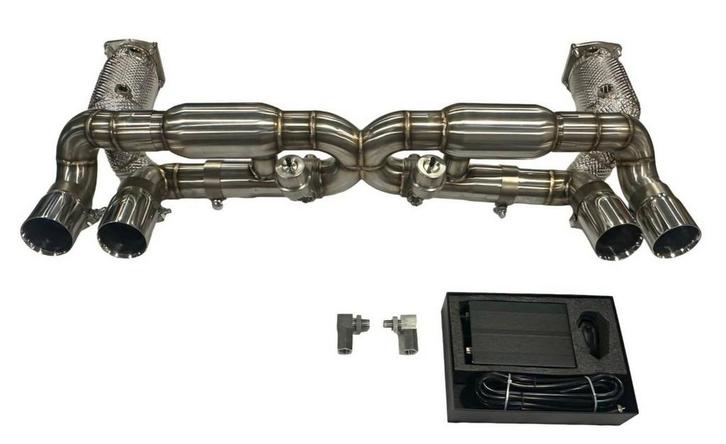 Uitlaat catback kleppensysteem PORSCHE 997.1 TURBO 2004+ ZIE, Auto diversen, Tuning en Styling, Ophalen of Verzenden