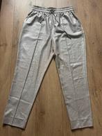 Josh-V zilveren broek  met rekbare tailleband maat L, Maat 42/44 (L), Ophalen of Verzenden, Zo goed als nieuw, Josh V