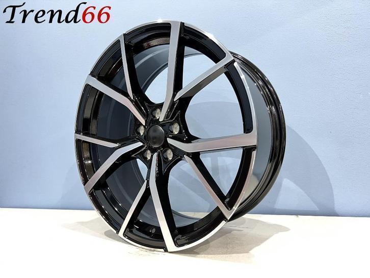 5x112 18'' Velgen Estoril Vw Golf Caddy ID3 ID4 Troc Seat FR, Auto-onderdelen, Banden en Velgen, Velg(en), Zomerbanden, 18 inch