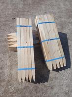 Piket/ Afzetpaaltjes vurenhout verschillende afmetingen!!, Tuin en Terras, Ophalen, Nieuw, Minder dan 180 cm, Balken