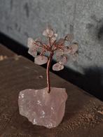 geluksboom of levensboom van rozenkwarts 40 gram, Ophalen of Verzenden, Nieuw