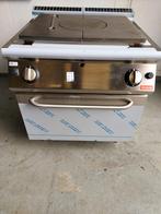 Gastro M Kookplaat platenfornuis doorkookplaat gas met oven, Ophalen, Gebruikt, Fornuis, Frituur en Grillen