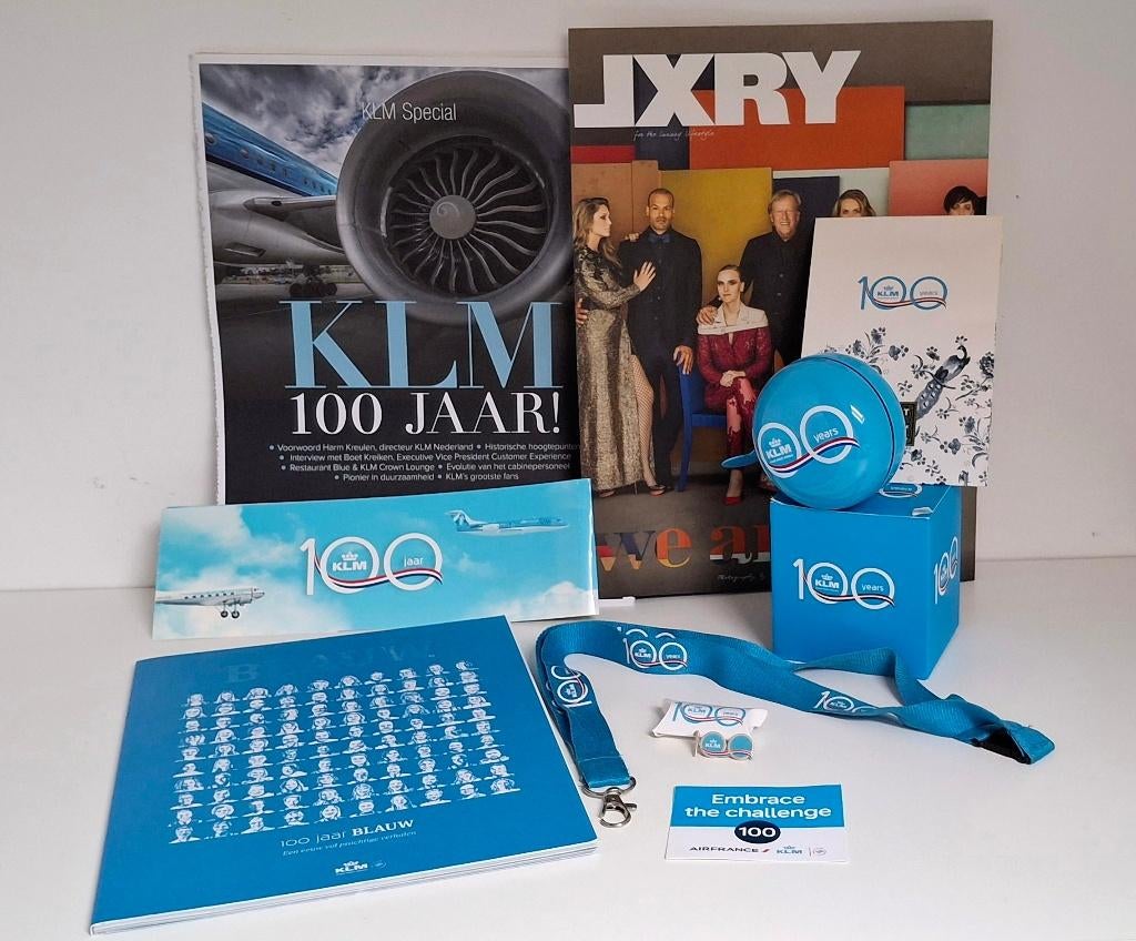 9a) KLM 100st VERJAARDAG COLL ITEMS, SPEC EDIT. VANAF € 1,99, Ophalen of Verzenden, Nieuw, Overige typen