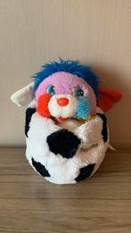 Vintage  voetbal Popples Knuffel ( gratis verzenden ), Ophalen of Verzenden, Gebruikt, Hond