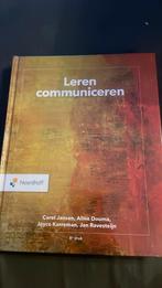 Leren communiceren 8e druk, Boeken, Verzenden, Zo goed als nieuw, Overige niveaus