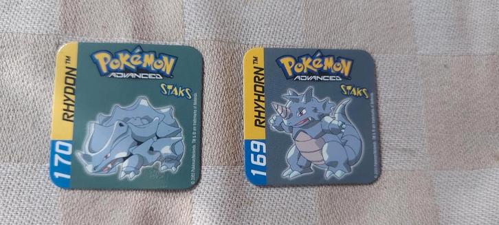magneten speelgoed pokemon plaatfouten Rhydon Rhyhorn staks, Kinderen en Baby's, Speelgoed | Educatief en Creatief, Nieuw, Ophalen of Verzenden