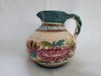 West Germany Jasba oorvaas H 15 cm. met bloemafbeelding, Antiek en Kunst, Antiek | Keramiek en Aardewerk, Ophalen of Verzenden