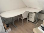 Ikea bureau galant, Ophalen, In hoogte verstelbaar, Gebruikt