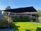 Zweefparasol Shadowline Francisco 260X260incl. hoes & tegels, Ophalen, 2 tot 3 meter, Kantelbaar, Zweefparasol
