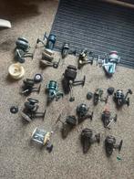 18 vismolens      €30  koopje!!, Watersport en Boten, Hengelsport | Algemeen, Ophalen of Verzenden, Molen