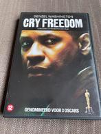 Cry Freedom dvd - Denzel Washington, Vanaf 12 jaar, Ophalen of Verzenden, Gebruikt, Waargebeurd drama