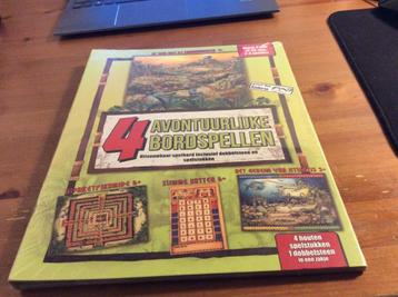 4 avontuurlijke bordspelen met uitvouwbaar speelbord. Nieuw beschikbaar voor biedingen