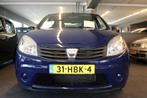 Dacia Sandero 1e EIGENAAR MET AIRCO  1.4 MPI 75 2008 Blauw, Auto's, Dacia, Origineel Nederlands, Te koop, 5 stoelen, 14 km/l