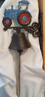 Deurbel met tractor als decoratie van metaal, Huis en Inrichting, Ophalen of Verzenden, Nieuw