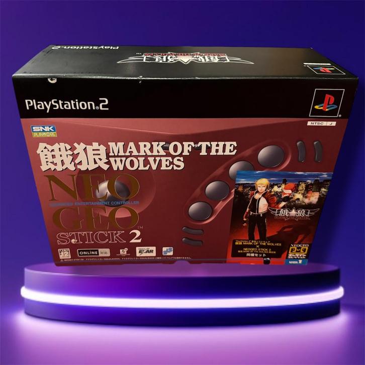 PlayStation 2 Garou: Mark of the Wolves NeoGeo ArcadeStick 2, Spelcomputers en Games, Games | Sony PlayStation 2, Zo goed als nieuw