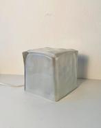 Ice Cube lamp van glas Ikea Iviken , jaren 90, Huis en Inrichting, Lampen | Tafellampen, Gebruikt, Ikea, Ophalen of Verzenden