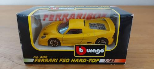 BBurago Burago Ferrari F50 Hard-top Nr 4182, Hobby en Vrije tijd, Modelauto's | 1:43, Nieuw, Auto, Overige merken, Verzenden