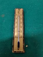 Thermometer vintage op hout, Huis en Inrichting, Woonaccessoires | Thermometers, Ophalen of Verzenden, 'T Olde Gre-j, Info@toldegrej.nl