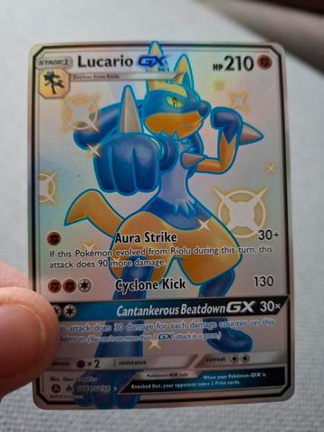 Lucario GX SV64/SV94 beschikbaar voor biedingen