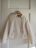 jasje. Primark. Mt 38. Gebroken wit. Gevoerd. Zilverdraad., Maat 38/40 (M), Primark, Wit, Ophalen of Verzenden